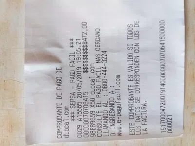 No me depositarón los diamantes
