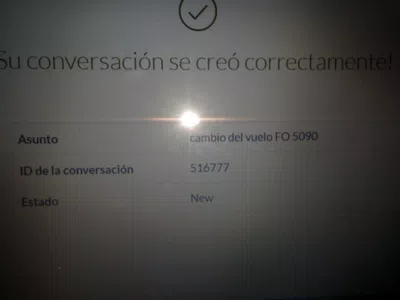Devolución de multa por reprogramación de vuelo