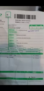 Quiero la encomienda o el dinero