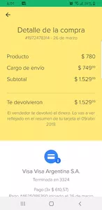 Cancelacion de compra