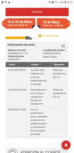 Llevaron mí compra a otra provincia