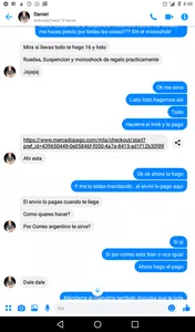 Me estafo 16mil pesos