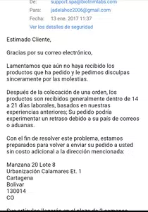 Gran estafa de laboratorios biotrim