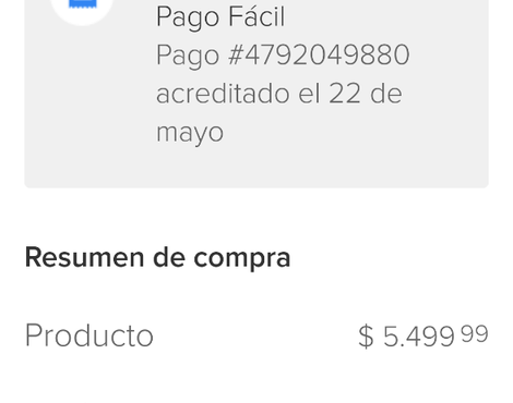 El producto nunca me llegó a mi casa