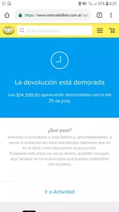 Exijo que me devuelvan el dinero lo antes posible