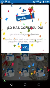 Gane una tarjeta quiero reclamarla