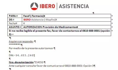 Dar de baja el servicio"multiasistencia patagonica