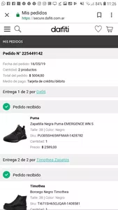 No me llegó y me lo están cobrando