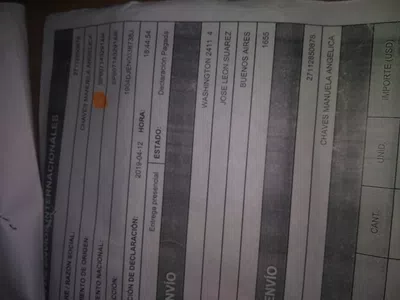 Falta de entrega de pedidos del exterior
