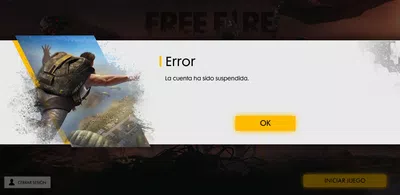 Cuenta suspendida dida