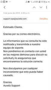 Auvela dame respuesta y devuelvan mi dinero!!