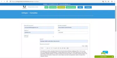 Debito automatico desconocido