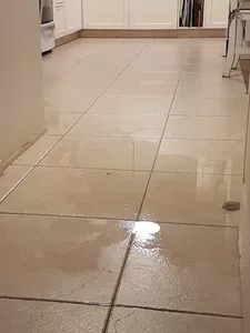 Perdida de agua por debajo del aparato