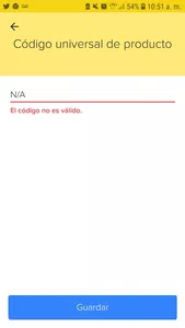 No puedo colocar código universal