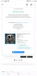 Quiero mi pedido