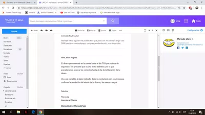 Mercado libre no me quiere devolver mi dinero estafa
