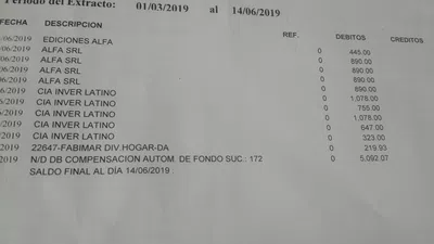 Me afectaron mi firma