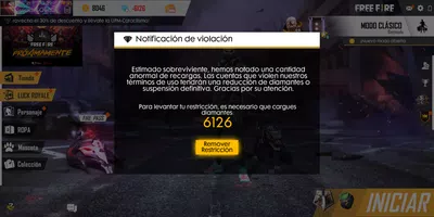 Cuenta bloqueada