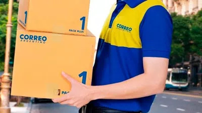 Envío retenido en correo argentino. la plata