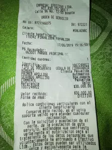 No me llega la cantidad que compre