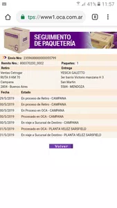 Celular que nunca llegó