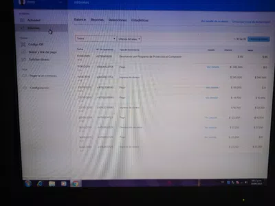 El dinero de mi cuenta
