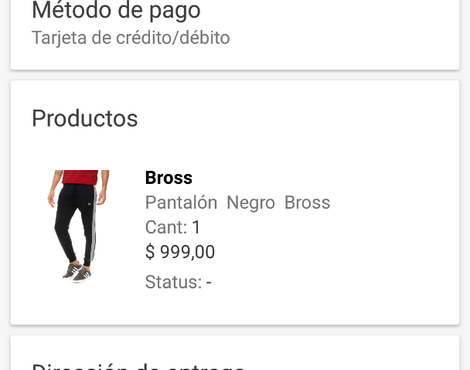 No recibí un producto ya abonado
