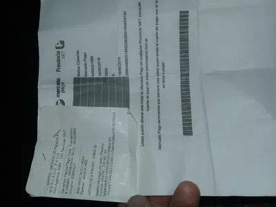 Compra no entregada por mercado libre y pago realizado con comprobantes