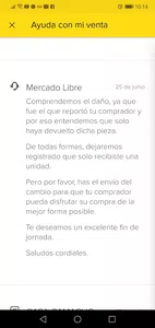 Me quitaron el dinero y la mercancía