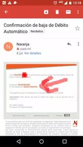 No autorizo débito automático ... consultarme primero