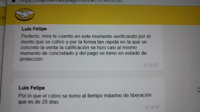 Demora extrema en liberar el dinero de una venta muy satisfactoria