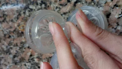 Tetinas avent agujero se agrando