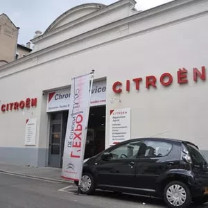 Vehículo fallado de fábrica