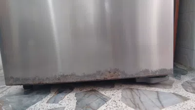 Puerta de nevera samsung oxidada