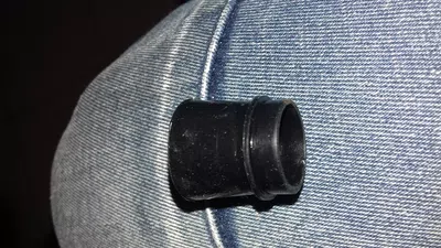 Objeto extraño plastico adentro y sin gas