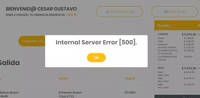 Necesito cambiar de fecha de viaje
