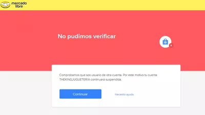 Validacion de identidad mercado libre