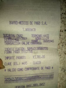 Pago mal echo