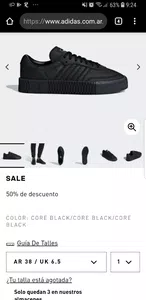 Estafa adidas por compra en web