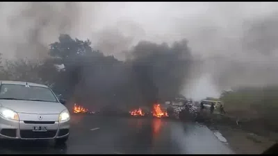 municipalidad de la plata - Corte De Ruta Corte en ruta 11