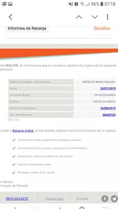 Recibi una compra de 600$ q nunca realize