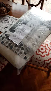 Conjunto sommier colchon defectuoso, hundido