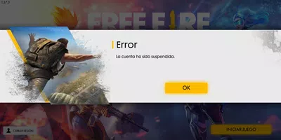 Ayudeme con el error de la cuenta suspendida