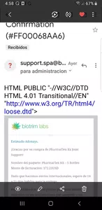 No me ha llegado el pedido