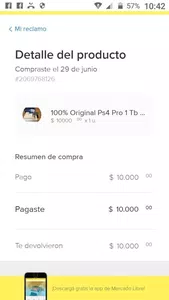 No me devuelven mi dinero