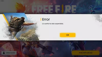 Baniado amii cuenta free fire suspedida