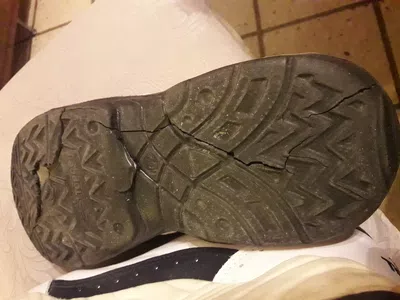 Se quebró la suela