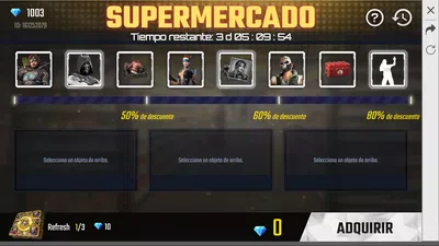 El personaje que compre no me llego