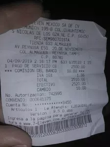 Devolución de efectivo