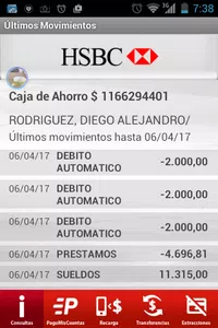 Devito de 2400 pesos de mas